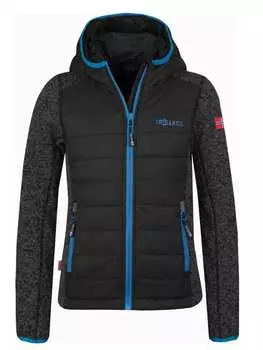 Флисовая куртка Trollkids Skabu, черный