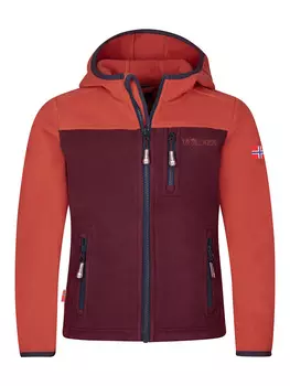 Флисовая куртка Trollkids Stavanger, красный