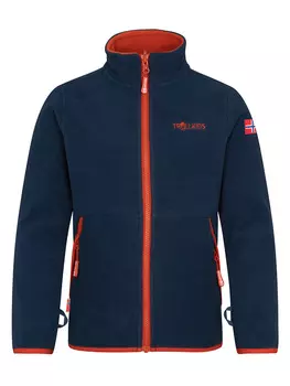 Флисовая куртка Trollkids Storfjord, темно синий