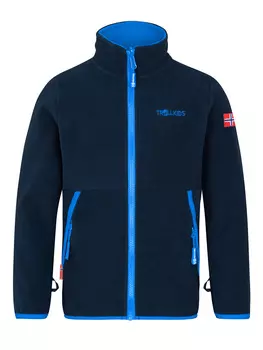 Флисовая куртка Trollkids Storfjord, темно синий