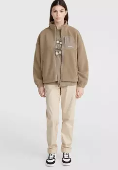 Флисовая куртка TRVLR SERIES HIGH PILE FULL ZIP O'Neill, коричневый