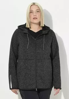 Флисовая куртка Ulla Popken, черный