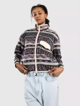 Флисовая куртка Uni Fz Polar Fleece Quiksilver, фиолетовый