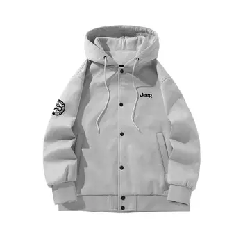 Флисовая куртка унисекс Jeep, серый