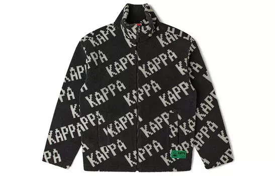 Флисовая куртка унисекс Kappa, цвет Gray Khaki-602