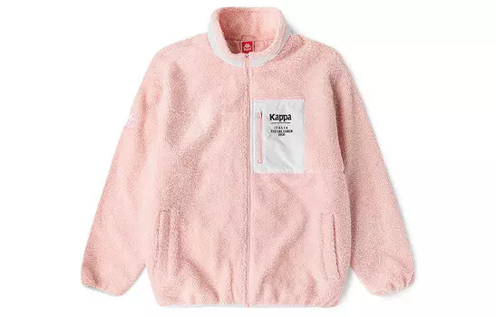 Флисовая куртка унисекс Kappa, цвет Pink -5328