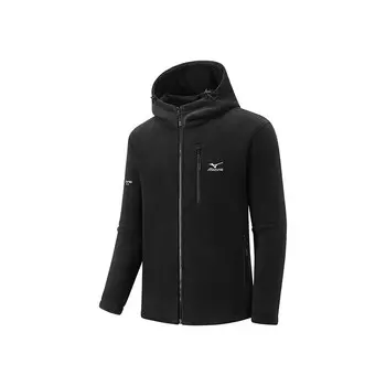 Флисовая куртка унисекс Mizuno, светло-серый