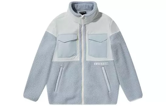 Флисовая куртка унисекс синего цвета Burton, синий