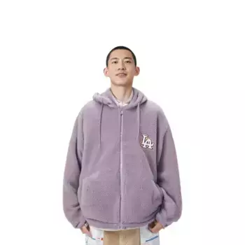 Флисовая куртка унисекс Taro Purple Mlb