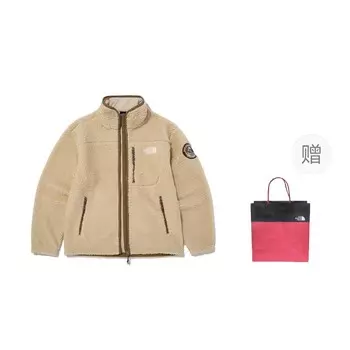 Флисовая куртка унисекс желтый + подарочный пакет The North Face