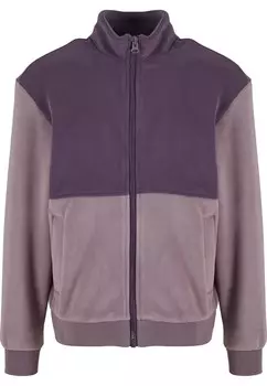 Флисовая куртка Urban Classics Fleece Jacket, цвет light purple/dark purple