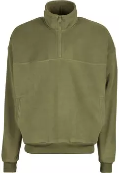 Флисовая куртка Urban Classics Fleece Jacket, оливковый
