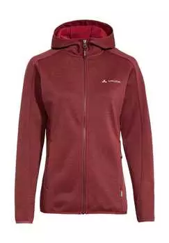 Флисовая куртка "valsorda" капюшон Vaude, цвет dark oak