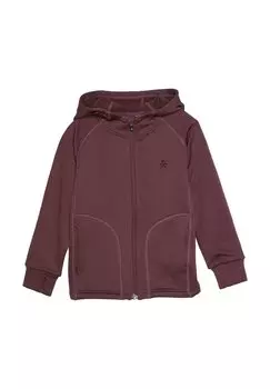 Флисовая куртка W. Hood Color Kids, цвет fudge