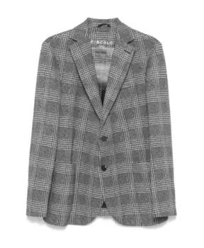 Флисовая куртка в клетку Circolo 1901, мультиколор