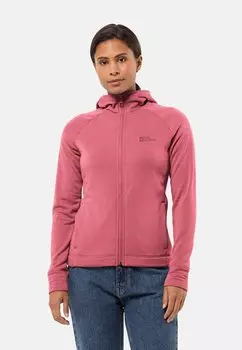 Флисовая куртка WALDSEE HOODED Jack Wolfskin, цвет soft pink