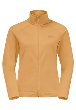 Флисовая куртка WALDSEE Jack Wolfskin, цвет honey yellow