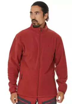 Флисовая куртка WHISTLER "Кокон", с практичной кулиской, красный