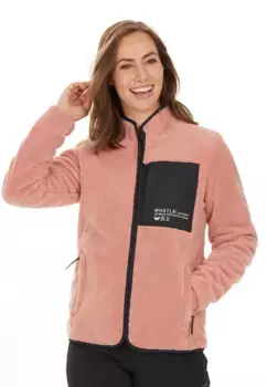 Флисовая куртка WHISTLER "Sprocket" с контрастным нагрудным карманом, розовый