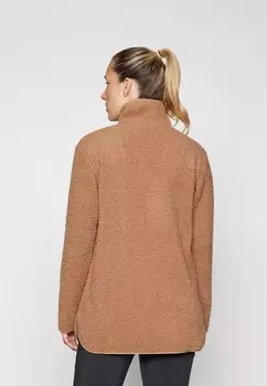 Флисовая куртка WOMAN LONG JACKET CMP, коричневый