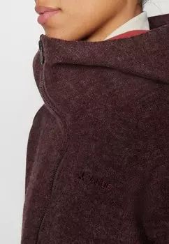 Флисовая куртка WOMEN'S TINSHAN COAT III Vaude, темно-коричневый