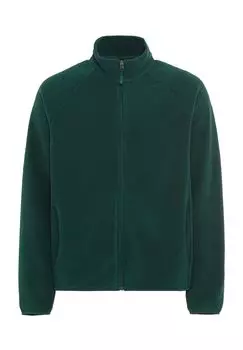 Флисовая куртка, воротник стойка, боковые карманы, мужская GALERIA essentials, цвет 2 Rain Forest