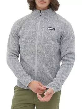 Флисовая куртка Wylden Mockneck Bench, серый