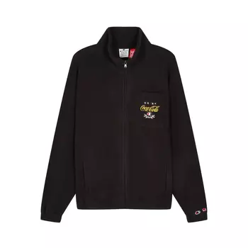 Флисовая куртка X Coca Cola на молнии Champion, черный