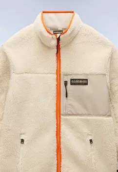 Флисовая куртка YUPIK ZIP Napapijri, бежевый