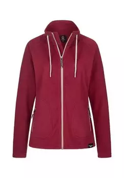 Флисовая куртка-жакет Rock Creek, цвет Weinrot