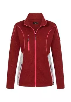 Флисовая куртка-жакет Rock Creek, красный