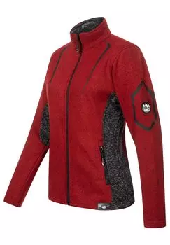 Флисовая куртка-жакет Rock Creek, красный