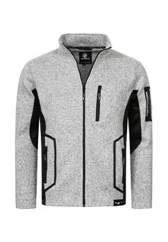 Флисовая куртка-жакет Rock Creek, серый