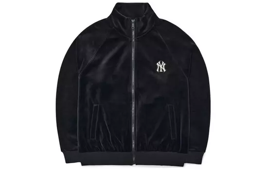 Флисовая куртка женская черный Mlb