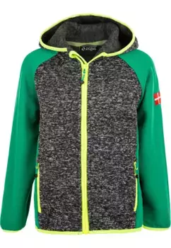 Флисовая куртка ZIGZAG "THAMOS", изготовлена из быстросохнущих функциональных материалов, серый