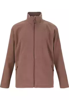 Флисовая куртка ZIGZAG "Зап" из уютного функционального материала, коричневый