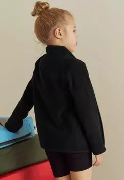 Флисовая куртка ZIP THROUGH Next, цвет black