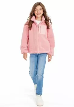 Флисовая куртка ZIP THRU STANDARD MINOTI, цвет pink