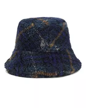 Флисовая панама Burberry, цвет Midnight IP Check