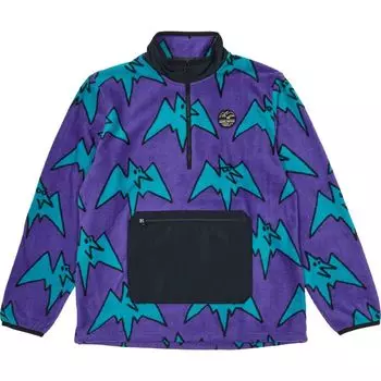 Флисовая полузастегивающаяся куртка Airblaster, фиолетовый