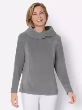 Флисовая рубашка Classic Basics "Fleece Shirt", серый