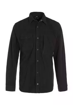 Флисовая рубашка Enzo уютного дизайна WHISTLER, черный