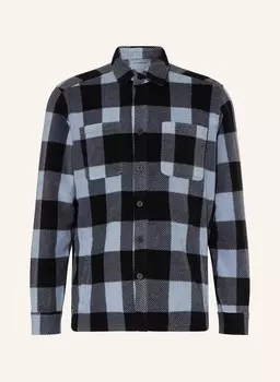 Флисовая рубашка pessac me°ru', цвет BLAU/SCHWARZ/BLAUGRAU