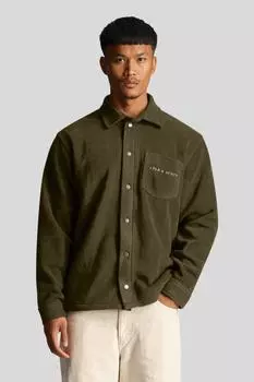 Флисовая рубашка с вышивкой Оливковая Debenhams, зеленый