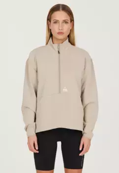 Флисовая рубашка SOS "Kakadu" спортивного дизайна, бежевый