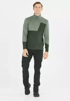 Флисовая рубашка WHISTLER "Cloudmont", с воздухопроницаемыми свойствами, зеленый