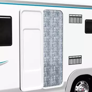 Флисовая штора 80х185 см в крапинку черный - серый - белый, много цветов Prolenta