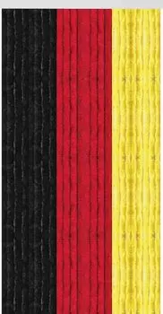 Флисовая штора 80х220 см в однотонную черную полоску, много цветов. Arsvita, желтый