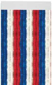 Флисовая штора 90x220 см (пестрый светло-серый/белый), идеальная защита от насекомых и конфиденциальности для вашего фургона/фургона, доступно множество цветов. Arsvita, красный