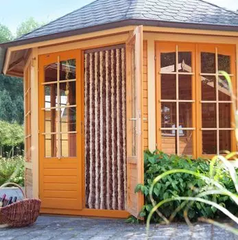 Флисовая штора Conacord Decona коричневая, коричневый